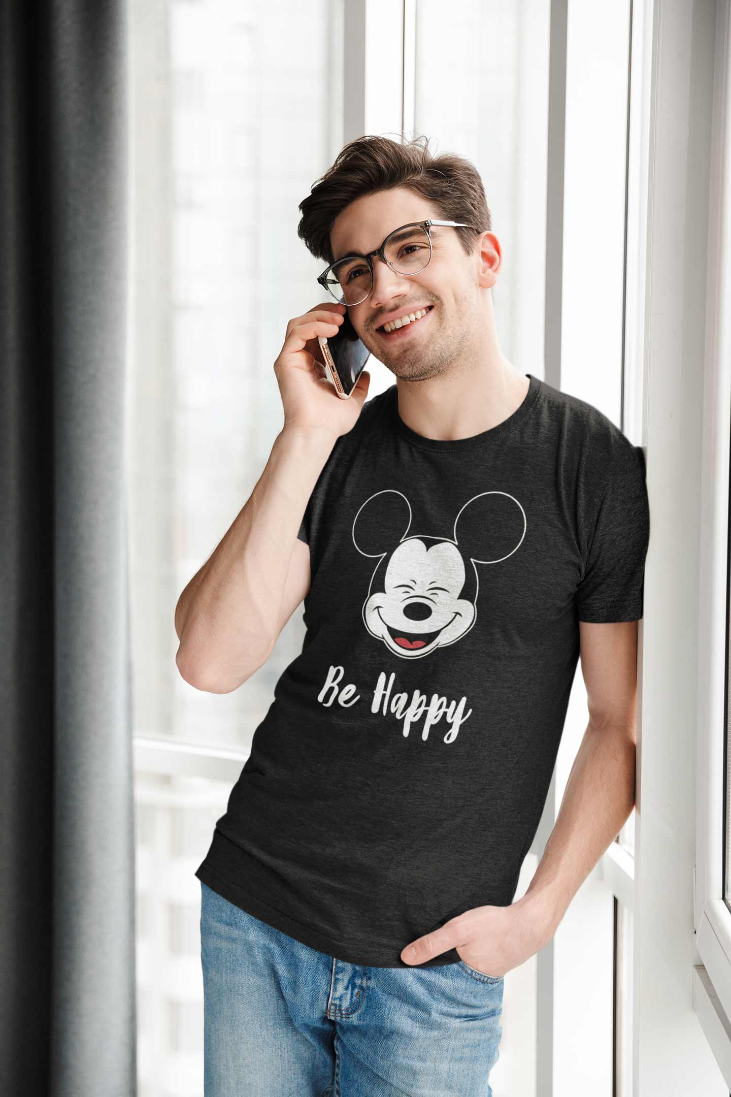 Be_Happy T-Shirts For Men