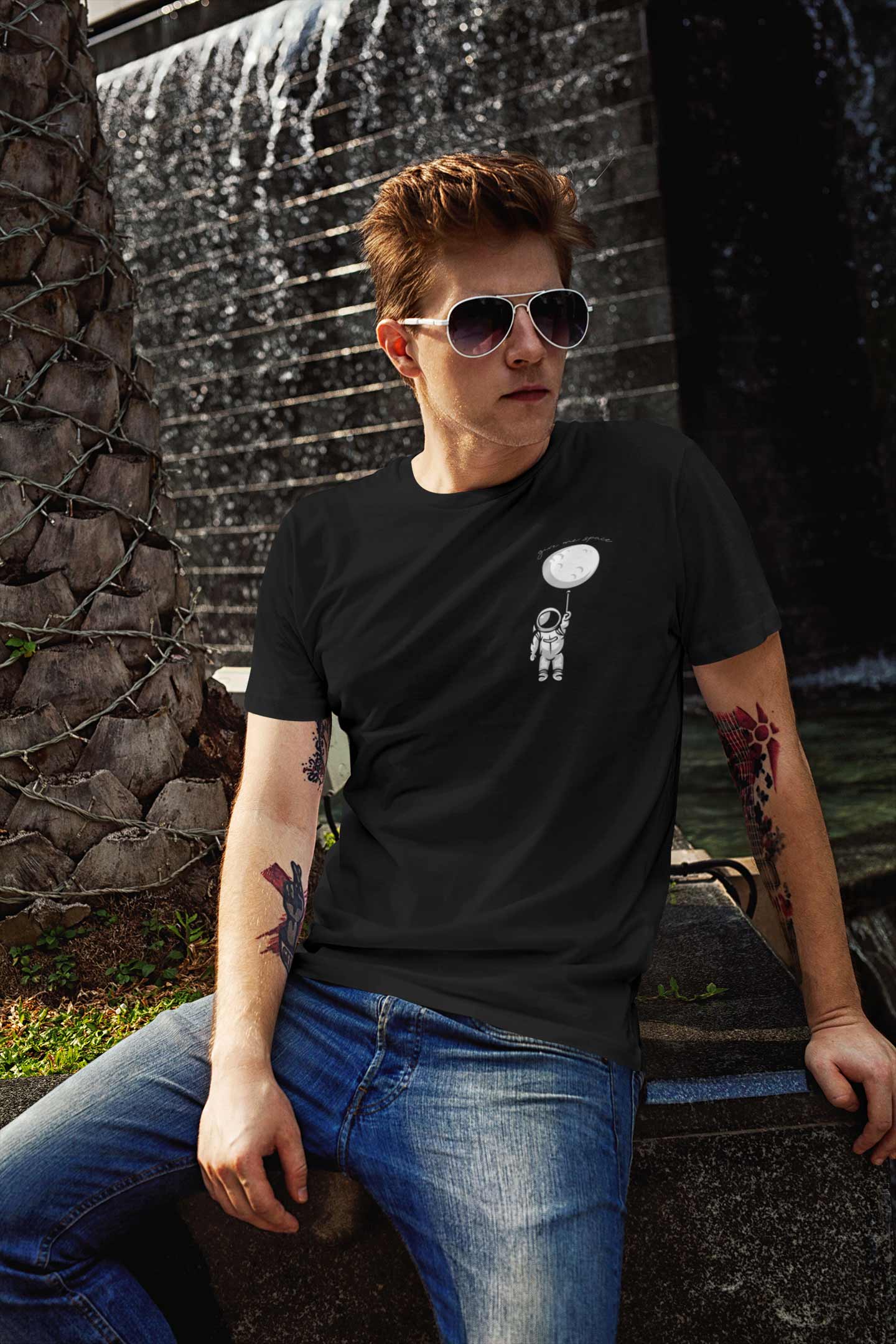 Give_Me_Black T-Shirts For Men