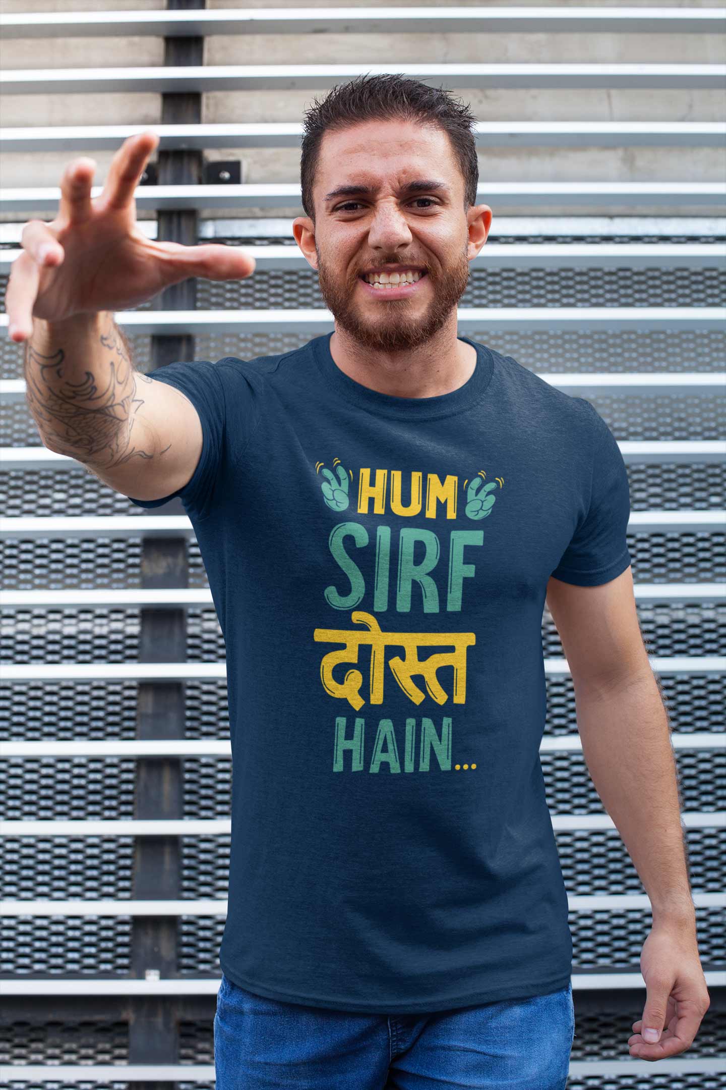 Hum_Sirf_Dost_Hai_NB T-Shirts For Men